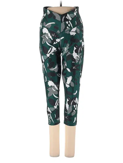 Pre-owned Puma Casual Pants In Green