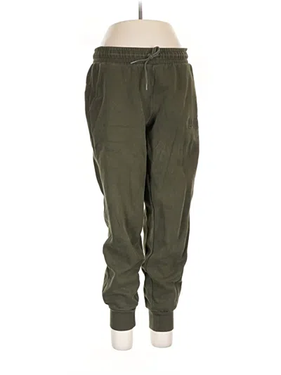 Pre-owned Puma Casual Pants In Green