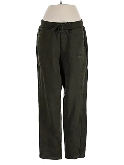 Pre-owned Puma Casual Pants In Green