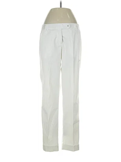 Pre-owned Puma Casual Pants In Ivory