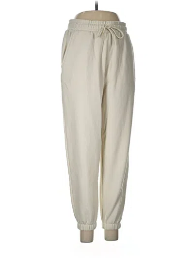 Pre-owned Puma Casual Pants In Ivory
