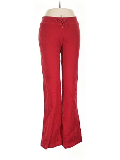 Pre-owned Puma Casual Pants In Red