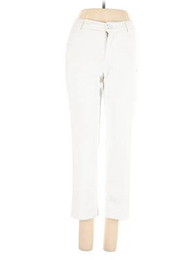 Pre-owned Puma Casual Pants In White
