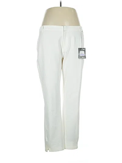 Pre-owned Puma Casual Pants In White
