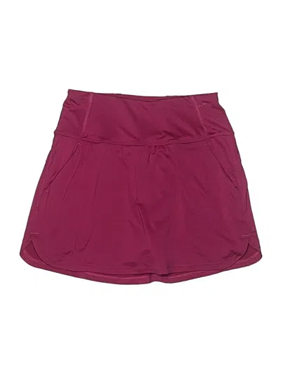Pre-owned Puma Casual Skirt In Burgundy