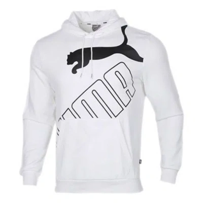 Puma Casual Sports Knit Hooded Long Sleeves White