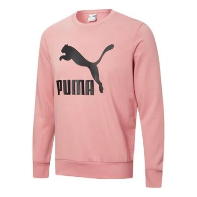 Puma Casual Sports Round Neck Pullover Pink