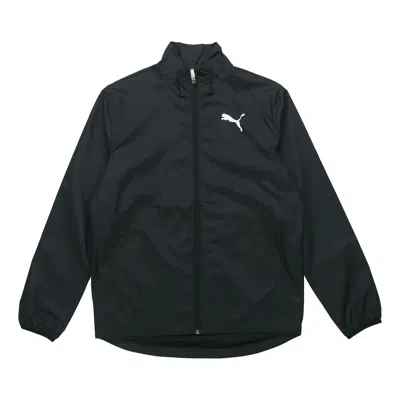Puma Casual Sports Windproof Stand-up Collarjacket Black