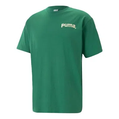 Puma Casual T-shirt 'green'