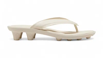 Pre-owned Puma Cat Cleat Sandal Fenty (women's) Sneakers In Alpine Snow/ Gold