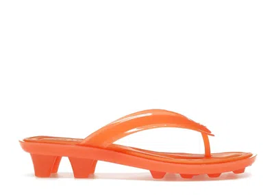 Pre-owned Puma Cat Cleat Sandals Fenty (women's) Sneakers In Orange