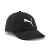 Puma Men's Six Panel Performance Logo Cap In Black