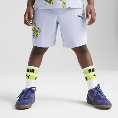 Puma Cats Club Little Kids' Shorts In Blue