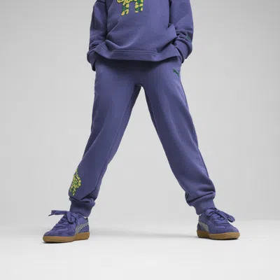 Puma Cats Club Sweatpants Kids In Blue