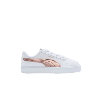 Pre-owned Puma Caven Ac Toddler 'white Rose Gold' | Infant Size 7