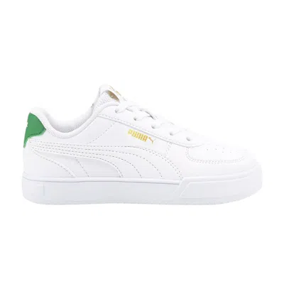 Pre-owned Puma Caven Little Kid 'white Green' | Kid's Size 11.5