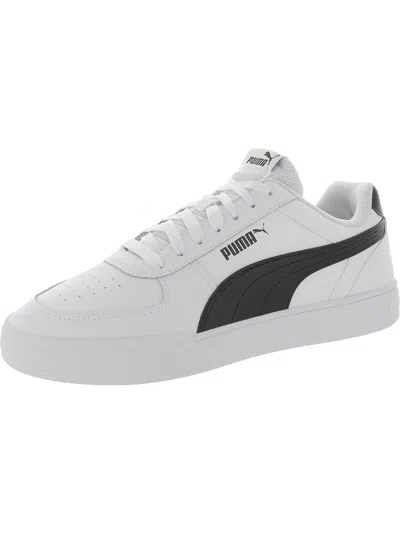 Puma Caven Mens Performance Lifestyle Casual And Fashion Sneakers In White