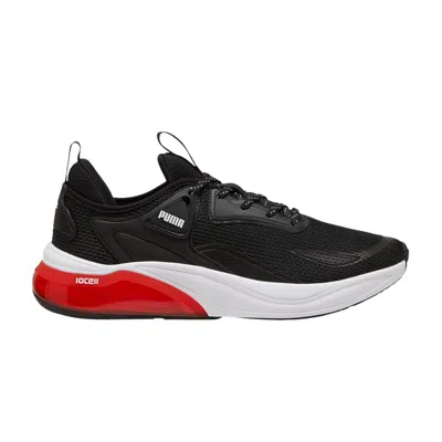 Pre-owned Puma Cell Thrill 'black For All Time Red'