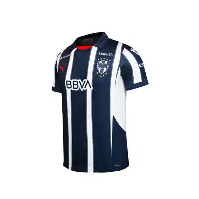 Puma C.f. Monterrey 24/25 Home Replica Big Kids' Soccer Jersey In Blue