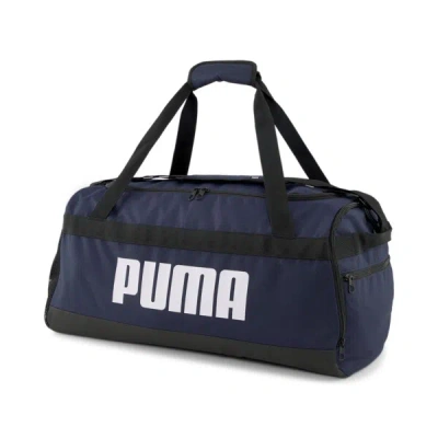 Puma Challenger M Duffel Bag In Metallic