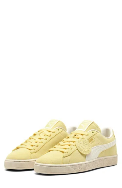 Puma Charles F. Stead Suede Sneakers In Yellow