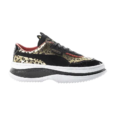 Pre-owned Puma Charlotte Olympia X Wmns Deva Xld 'leopard Print' In Black