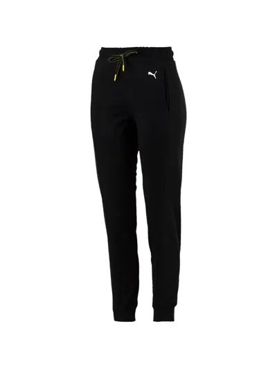 Puma Chase Logo-print Track Pants In Black