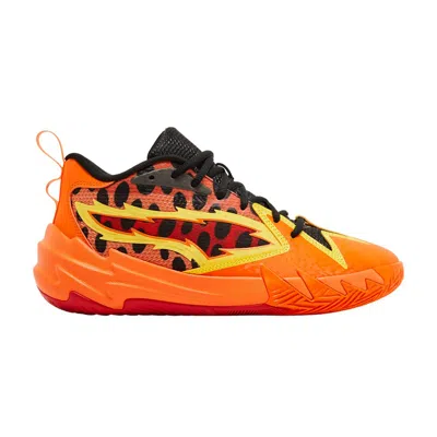 Pre-owned Puma Cheetos X Scoot Zeros Big Kid 'flamin' Hot' | Orange | Kid's Size 4