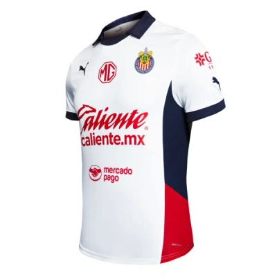 Puma Chivas 24/25 Away Authentic Men's Soccer Jersey In White