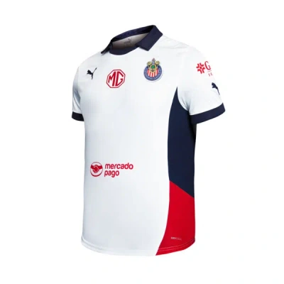Puma Chivas 24/25 Away Replica Big Kids' Soccer Jersey In White