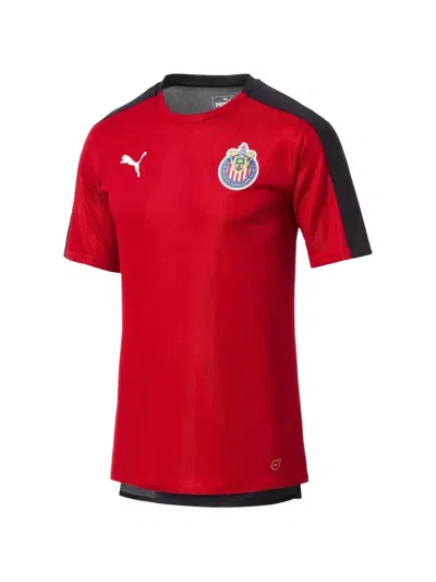 Puma Chivas Stadium Crew-neck T-shirt In Red