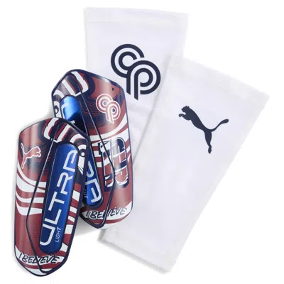 Puma Christian Pulisic Never Stop Ultra Light Sleeve Soccer Shinguards Shoes In Black