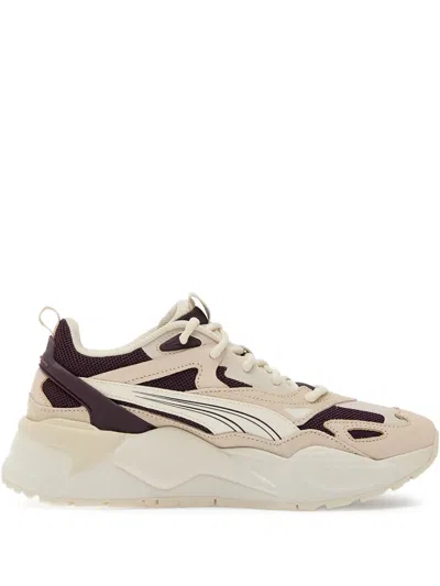 Puma Chunky-sole Mesh Sneakers In Pink