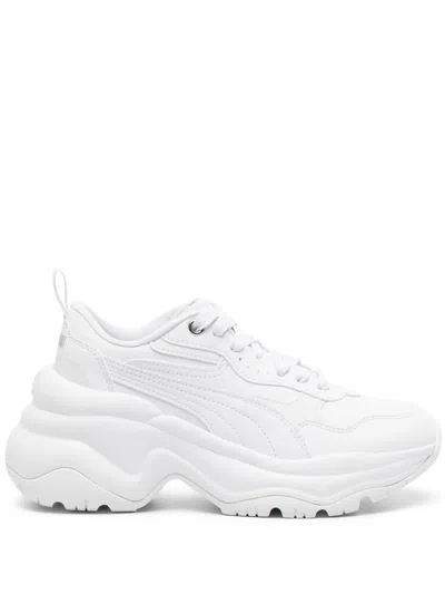 Puma Cilia Tonal Sneakers In White