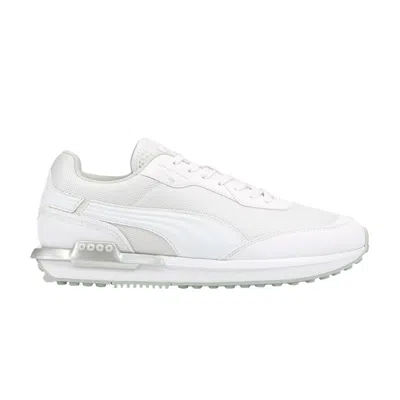Pre-owned Puma City Rider 'molded - White'
