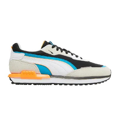 Pre-owned Puma City Rider 'vaporous Grey Black'