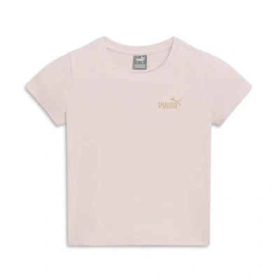 Puma Class Act Big Kids' Baby T-shirt In Mauve Mist