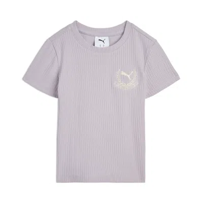 Puma Class Pack Big Kids' Baby T-shirt In Purple