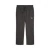 Puma Class Pack Big Kids' Faux Wool Tapered Pants In Gray