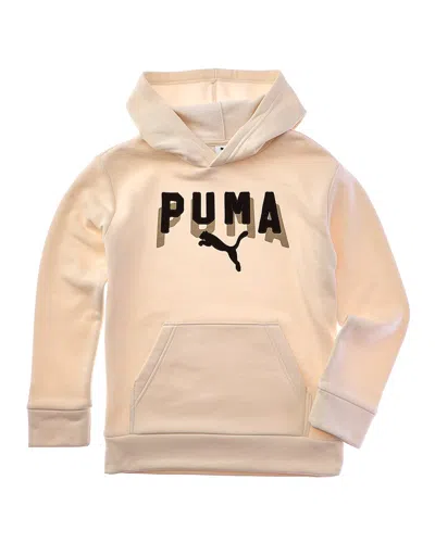 Puma Class Pack Fleece Pullover Hoodie In Pink