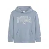 Puma Class Pack Little Kids' Fleece Hoodie In Blue