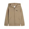 Puma Class Pack Little Kids' Fleece Hoodie In Brown