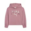 Puma Class Pack Little Kids' Fleece Hoodie In Pink