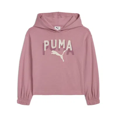 Puma Class Pack Little Kids' Fleece Hoodie In Pink