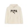 Puma Class Pack Little Kids' Fleece Hoodie In Neutral