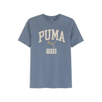 Puma Class Pack Little Kids' Graphic T-shirt In Blue