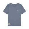 Puma Class Pack Little Kids' Pocket T-shirt In Gray