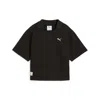 Puma Class Pack Women's Relaxed Polo Shirt In Black