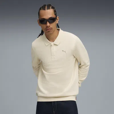 Puma Class Polo Men In White