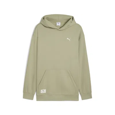 Puma Class Relaxed Hoodie Men In Green